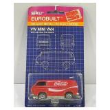 COCA-COLA SIKU VW MINI VAN DIE CAST 1/55 SCALE