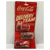 1979 COCA-COLA CORGI TOYS DELIVERY TEAM DIE CAST