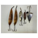 VINTAGE FISHING SPOONS