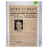 NEWS OF THE REDS JULY 17, 1938 CROSLEY FIELD NEWS