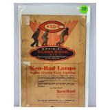 1935 CINCINNATI REDS OFFICIAL SCOREBOOK - BOSTON