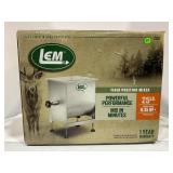 LEM STAINLESS STEEL FIXED POSITION MEAT MIXER IN