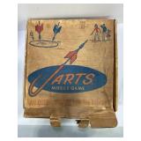 JARTS MISSILE GAME IN ORIGINAL BOX - INCOMPLETE