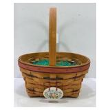 1995 LONGABERGER HAPPY EASTER BASKET