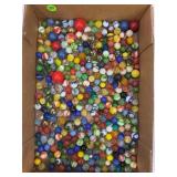 LARGE LOT OF ASSORTED MARBLES