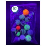 URANIUM AND OTHER GLOWING MARBLES