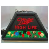 MILLER HIGH LIFE BEER LIGHT - 20" X 20" X 11"
