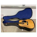 L.A. MODEL LA-360 ACOUSTIC GUITAR WITH CASE