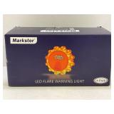 MARSTOR LED FLARE WARNING LIGHT SET - NEW IN BOX