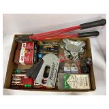 MASTER LOCKS POWER SHOT STAPLER, STAPLES,