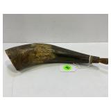 POWDER HORN - 9" LONG