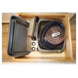 KITCHENAID ROASTER PAN, ENAMELWARE ROASTING PANS,