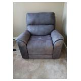 ELECTRIC RECLINER WITH SLIDE OUT CUP HOLDERS
