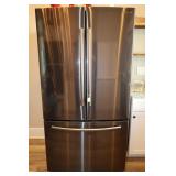 SAMSUNG BLACK CHROME 2 DOOR REFRIGERATOR