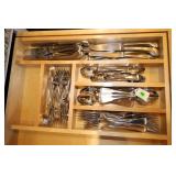 CONTENTS OF DRAWER IN KITCHEN - SILVERWARE,