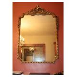 ORNATE FRAMED MIRROR - 38" X 50"