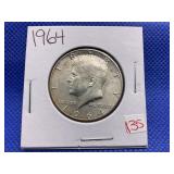 1964 KENNEDY HALF DOLLAR