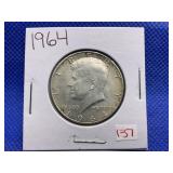 1964 KENNEDY HALF DOLLAR