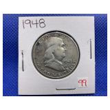1948 FRANKLIN HALF DOLLAR