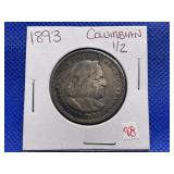 1893 COLUMBIAN EXPOSITION HALF DOLLAR