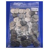 LOT OF 120 ASSORTED DATE ROOSEVELT DIMES