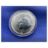 JM BULLION EAGLE HEAD 1 OUNCE SILVER ROUND