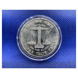 SILVER TRADE UNIT 1 OUNCE SILVER ROUND