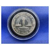 SILVER TRADE UNIT 1 OUNCE SILVER ROUND