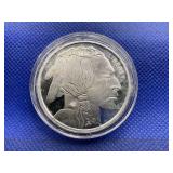 INDIAN HEAD 1 OUNCE SILVER ROUND