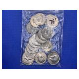 LOT OF 20 - 1976 KENNEDY HALF DOLLARS