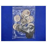 LOT OF 20 - 1971 KENNEDY HALF DOLLARS