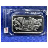 SILVERTOWN 1 OUNCE ,999 FINE SILVER BAR