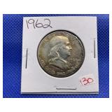 1962 FRANKLIN HALF DOLLAR