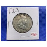 1963 FRANKLIN HALF DOLLAR