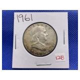 1961 FRANKLIN HALF DOLLAR