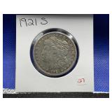 1921 S MORGAN SILVER DOLLAR