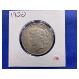 1922 PEACE DOLLAR