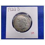 1922 S PEACE DOLLAR