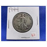 1944 WALKING LIBERTY HALF DOLLAR