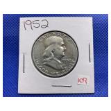 1952 FRANKLIN HALF DOLLAR