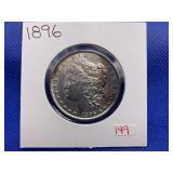 1896 MORGAN SILVER DOLLAR