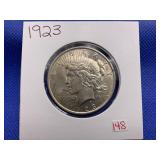 1923 PEACE DOLLAR