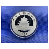 2022 CHINESE 30 GRAM SILVER PANDA