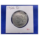 1926 D PEACE DOLLAR