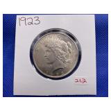1923 PEACE DOLLAR