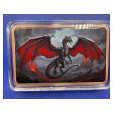 5 OUNCE DRAGON .999 COPPER BAR