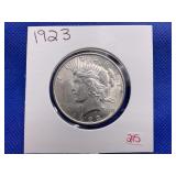 1923 PEACE DOLLAR
