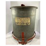 HUFFMAN MFG. DELPHOS OHIO 10 GALLON WASTE CAN