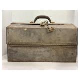 VINTAGE KENNEDY METAL TOOLBOX