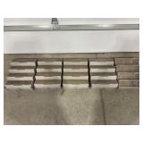 LOT OF 5 BOLT BINS W/ CONTENTS - NUTS, BOLTS &